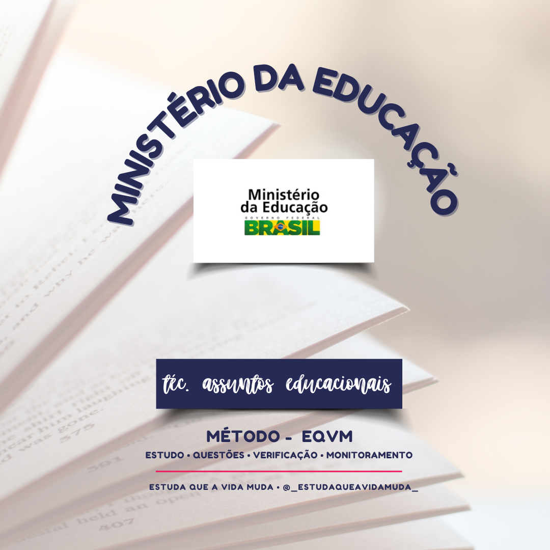 MEC - TÉCNICO DE ASSUNTOS EDUCACIONAIS