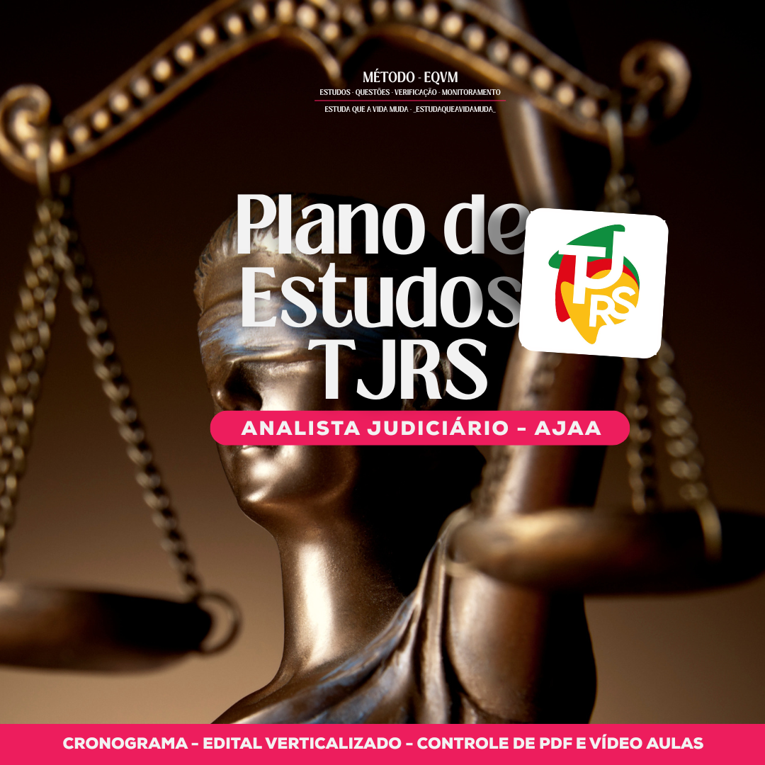 PLANO DE ESTUDOS TJRS - AJAA