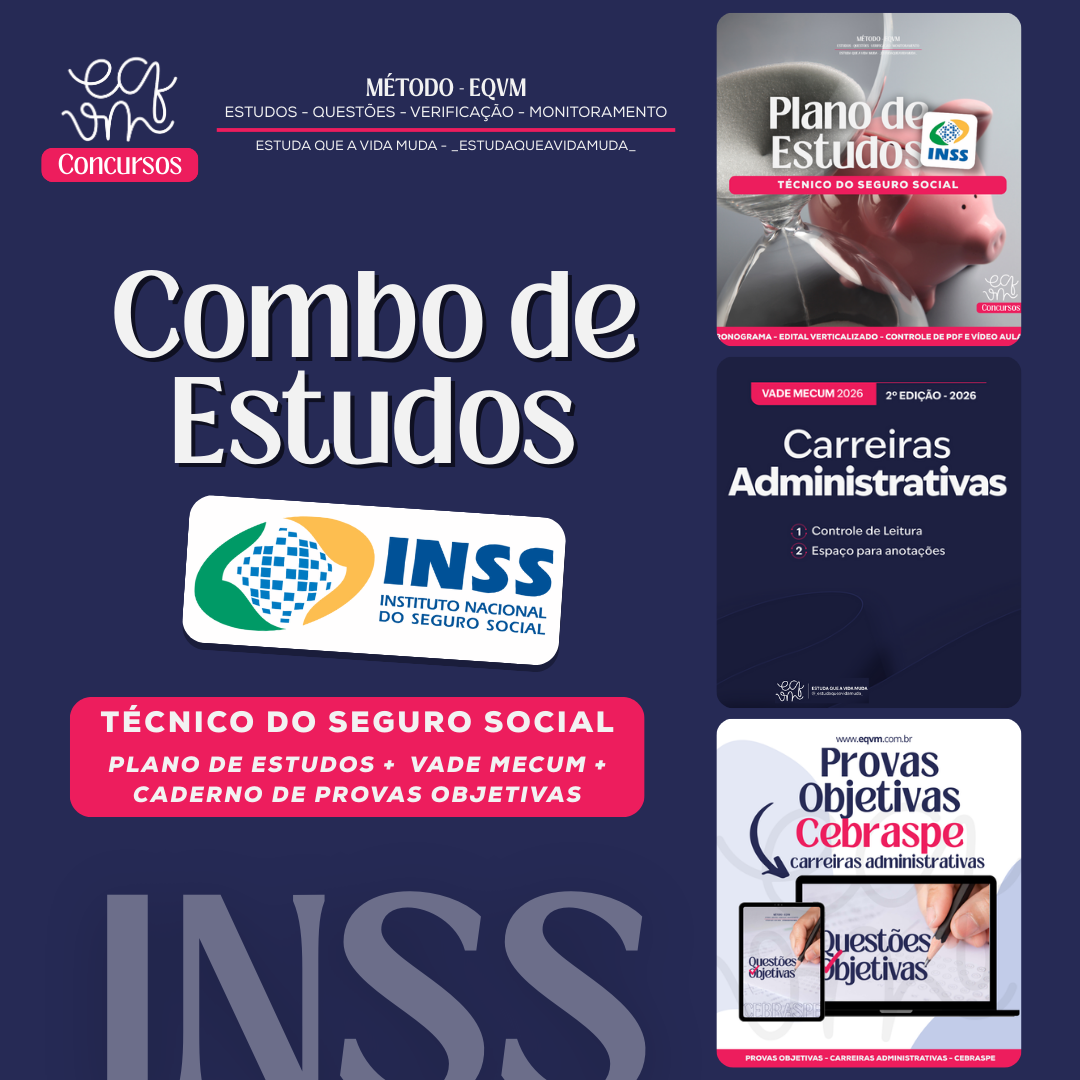 Combo INSS Técnico do Seguro Social